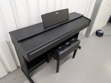 Load image into Gallery viewer, Yamaha Arius YDP-143 Digital Piano and stool in satin black finish stock #26387
