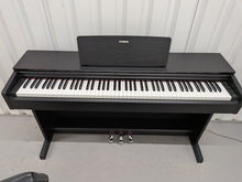 Load image into Gallery viewer, Yamaha Arius YDP-143 Digital Piano and stool in satin black finish stock #26387
