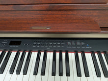 Load image into Gallery viewer, YAMAHA CLAVINOVA CLP-370M DIGITAL PIANO + STOOL IN MAHOGANY stock nr 26384
