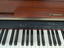 Load image into Gallery viewer, YAMAHA CLAVINOVA CLP-370M DIGITAL PIANO + STOOL IN MAHOGANY stock nr 26384
