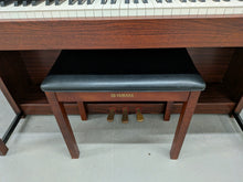 Load image into Gallery viewer, YAMAHA CLAVINOVA CLP-370M DIGITAL PIANO + STOOL IN MAHOGANY stock nr 26384
