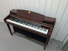 Load image into Gallery viewer, Yamaha Clavinova CLP-280 in Polished Glossy Mahogany finish stock nr 26386
