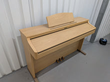 Load image into Gallery viewer, Roland HP102e digital piano in light oak finish stock number 26381
