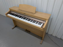 Load image into Gallery viewer, Roland HP102e digital piano in light oak finish stock number 26381
