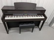 Load image into Gallery viewer, Yamaha Clavinova CLP-480PE digital piano + stool in rosewood stock #26385
