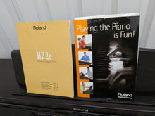 Load image into Gallery viewer, Roland HP-2e digital piano in dark rosewood finish stock number 26394
