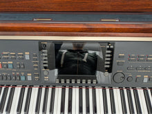 Load image into Gallery viewer, YAMAHA CLAVINOVA CVP-307 DIGITAL PIANO ARRANGER IN MAHOGANY STOCK #26399
