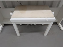 Load image into Gallery viewer, Kawai KDP75 digital piano and stool in satin white finish stock #26409
