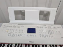 Load image into Gallery viewer, Yamaha DGX-660 in white 88 Key Weighted Keys Portable Grand, stand stock # 26391
