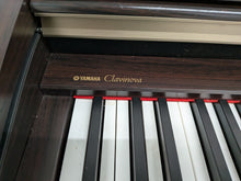 Load image into Gallery viewer, Yamaha Clavinova CLP-230 digital piano and stool in dark rosewood stock #26407

