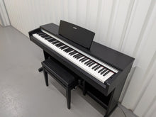 Load image into Gallery viewer, Yamaha Arius YDP-142 Digital Piano + stool in satin black stock #26404

