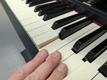 Load image into Gallery viewer, Roland HP207e professional Digital Piano + stool in satin black stock # 26389
