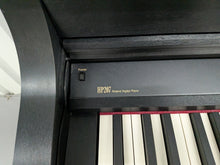 Load image into Gallery viewer, Roland HP207e professional Digital Piano + stool in satin black stock # 26389
