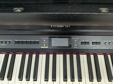Load image into Gallery viewer, Roland HP207e professional Digital Piano + stool in satin black stock # 26389
