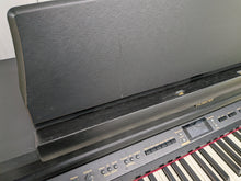 Load image into Gallery viewer, Roland HP207e professional Digital Piano + stool in satin black stock # 26389
