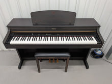 Load image into Gallery viewer, Roland HP103e digital piano and stool in dark rosewood finish stock number 26392
