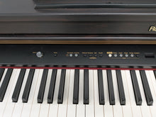 Load image into Gallery viewer, Roland HP103e digital piano and stool in dark rosewood finish stock number 26392
