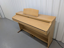 Load image into Gallery viewer, Roland HP-2e digital piano in light oak finish stock number 26393
