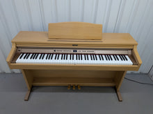 Load image into Gallery viewer, Roland HP-2e digital piano in light oak finish stock number 26393
