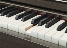 Load image into Gallery viewer, Yamaha Clavinova CLP-745 in satin black finish stock nr 25279
