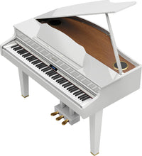 Load image into Gallery viewer, Roland GP607 Digital Baby Grand Piano in White – Excellent Condition #26128
