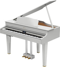 Load image into Gallery viewer, Roland GP607 Digital Baby Grand Piano in White – Excellent Condition #26128
