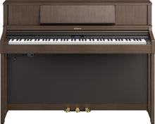 Load image into Gallery viewer, Roland LX-7 Luxury Digital Piano and stool in brown walnut finish Stock nr 24259
