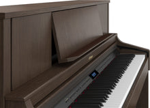 Load image into Gallery viewer, Roland LX-7 Luxury Digital Piano and stool in brown walnut finish Stock nr 24259
