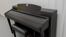 Load and play video in Gallery viewer, YAMAHA CLAVINOVA CLP-270 DIGITAL PIANO AND STOOL IN DARK ROSEWOOD stock nr 24510
