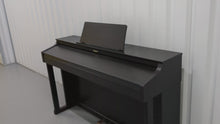 Load and play video in Gallery viewer, Roland HP302 digital piano and stool in dark rosewood finish stock number 24521
