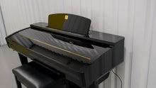 Load and play video in Gallery viewer, YAMAHA CLAVINOVA CVP-405PE DIGITAL PIANO IN GLOSSY POLISHED BLACK  stock 24509
