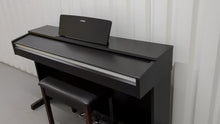 Load and play video in Gallery viewer, Yamaha Arius YDP-142 Digital Piano and stool in dark rosewood Stock number 24356
