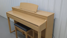 Load and play video in Gallery viewer, Yamaha Clavinova CLP-440 Digital Piano and stool in cherry wood stock no 24136
