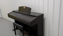 Load and play video in Gallery viewer, Yamaha Clavinova CLP-120 Digital Piano and stool in dark rosewood stock #24518
