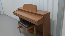 Load and play video in Gallery viewer, Kawai CN41 digital piano and stool in light oak finish stock number 24185

