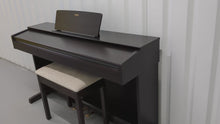Load and play video in Gallery viewer, Yamaha Arius YDP-143 Digital Piano and stool in dark rosewood finish stock number 24556
