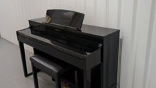 Load and play video in Gallery viewer, Yamaha Clavinova CLP-440PE Digital Piano polished ebony glossy black stock 25327
