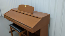 Load and play video in Gallery viewer, Yamaha Clavinova CVP-301 Digital Piano / arranger and stool cherry wood stock #25288
