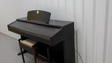 Load and play video in Gallery viewer, Yamaha Clavinova CLP-120 Digital Piano and stool in dark rosewood stock #24511
