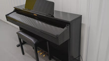 Load and play video in Gallery viewer, Kawai CN31 digital piano and stool in polished ebony glossy black stock number 24351
