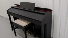 Load and play video in Gallery viewer, CASIO CELVIANO AP-450 DIGITAL PIANO AND STOOL IN  SATIN BLACK  stock no 24596
