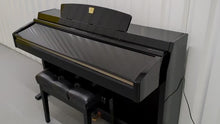 Load and play video in Gallery viewer, Yamaha Clavinova CLP-240PE Digital Piano polished GLOSSY BLACK stock # 24135
