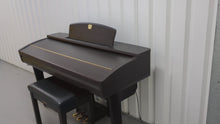 Load and play video in Gallery viewer, YAMAHA CLAVINOVA CVP-307 DIGITAL PIANO ARRANGER IN DARK ROSEWOOD STOCK #24332
