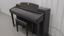 Load and play video in Gallery viewer, YAMAHA CLAVINOVA CLP-270 DIGITAL PIANO AND STOOL IN DARK ROSEWOOD stock nr 24106

