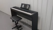 Load and play video in Gallery viewer, Yamaha P-45 digital portable piano + stand + sustain pedal + stool stock #24119
