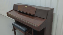 Load and play video in Gallery viewer, Yamaha Clavinova CLP-970 Digital Piano and stool in mahogany stock nr 24147
