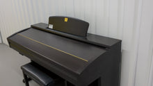 Load and play video in Gallery viewer, Yamaha Clavinova CVP-305 Digital Piano arranger + stool in dark rosewood stock #25287
