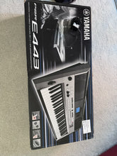 Load image into Gallery viewer, Yamaha PSR-E443 Portable Keyboard Excellent Condition Boxed + X-Stand Included 26157
