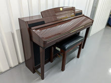 Load image into Gallery viewer, Yamaha Clavinova CLP-280 in Polished Mahogany with matching stool stock nr 23302
