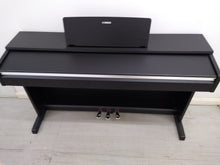 Load image into Gallery viewer, Yamaha Arius YDP-142B Digital Piano in black weighted keys stock number 22055 + brand new black stool
